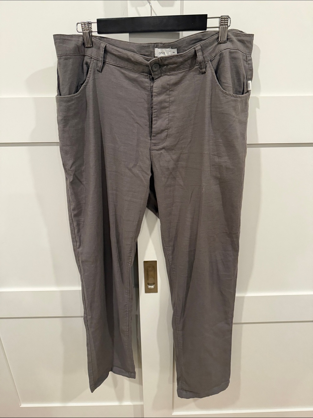 Onia Men's Taupe Chinos